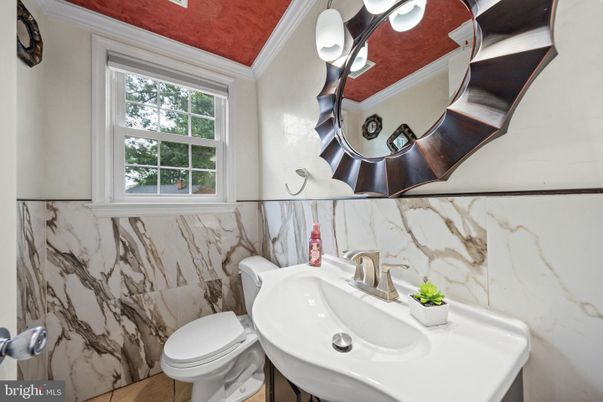 Bathroom, Interior, Marble Walls