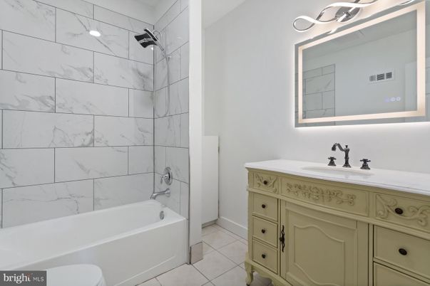 Bathroom, Interior, Marble Walls