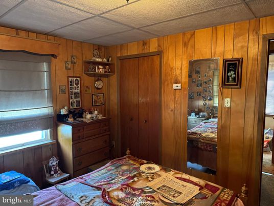 Bedroom, Interior, Wooden Walls