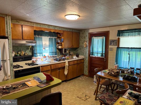 Dining room, Interior, Kitchen