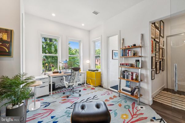 Home Office, Interior, Recessed Lighting