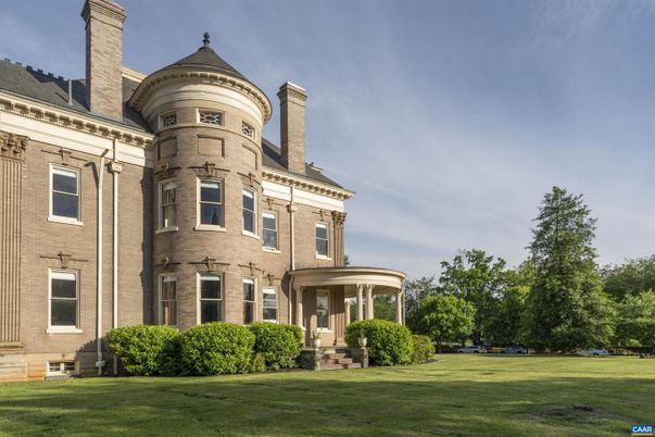 Backyard, Exterior, Facade, Brick Facade, Queen Anne Victorian