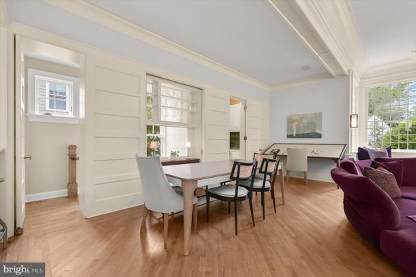 Dining room, Interior, Wood Texture Flooring