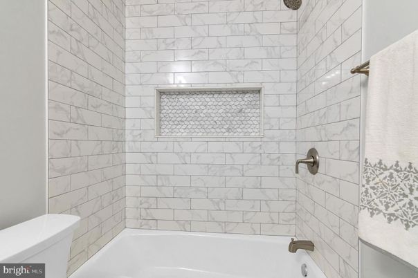 Bathroom, Interior, Marble Walls