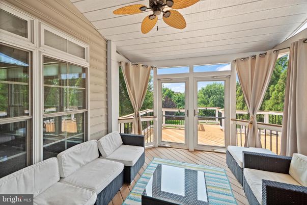 Interior, Sun Room, Wood Texture Flooring