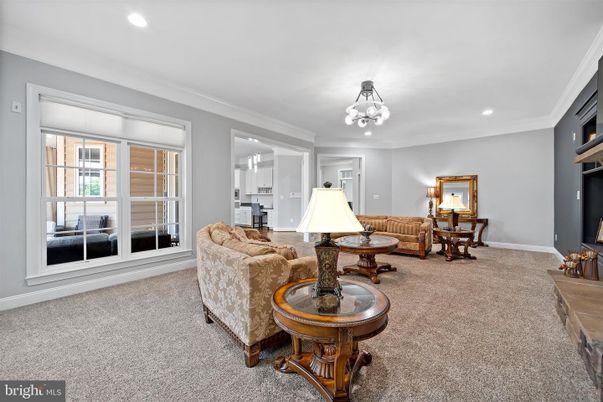 Chandelier, Interior, Living room, Recessed Lighting