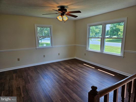 Empty room, Interior, Wood Texture Flooring