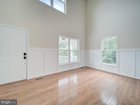 Empty room, Interior, Wood Texture Flooring