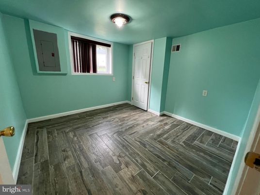 Empty room, Interior, Wood Texture Flooring