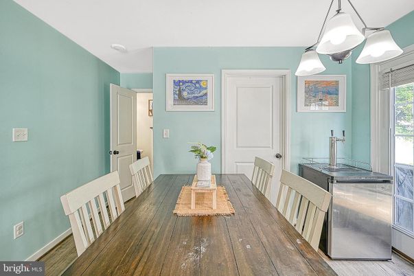 Dining room, Interior, Wood Texture Flooring