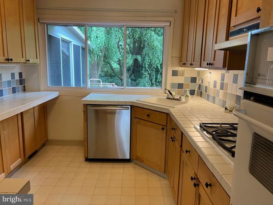 Interior, Kitchen, Stainless Steel Appliances, Tile Countertops