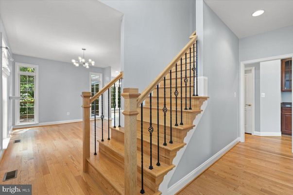 Chandelier, Interior, Recessed Lighting, Wood Texture Flooring