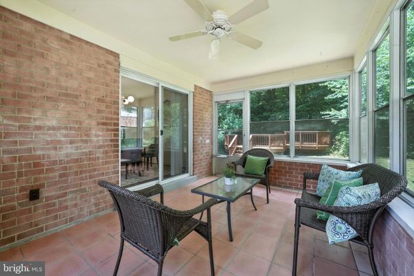 Interior, Stone Walls, Sun Room