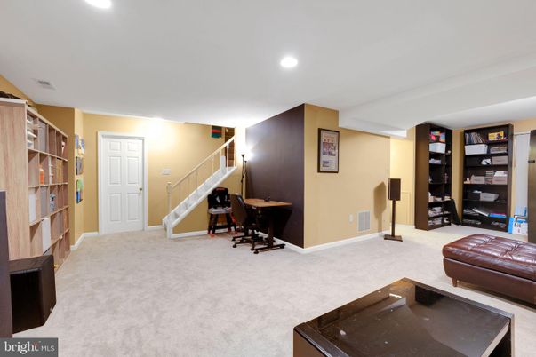 Home Office, Interior, Recessed Lighting
