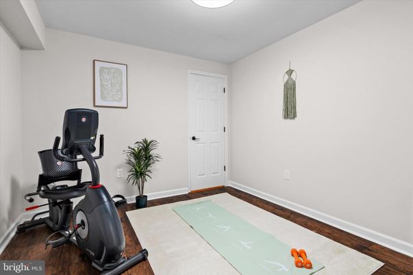 Fitness Equipment, Interior, Wood Texture Flooring