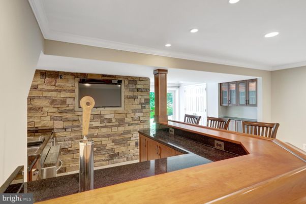 Interior, Recessed Lighting, Stone Walls