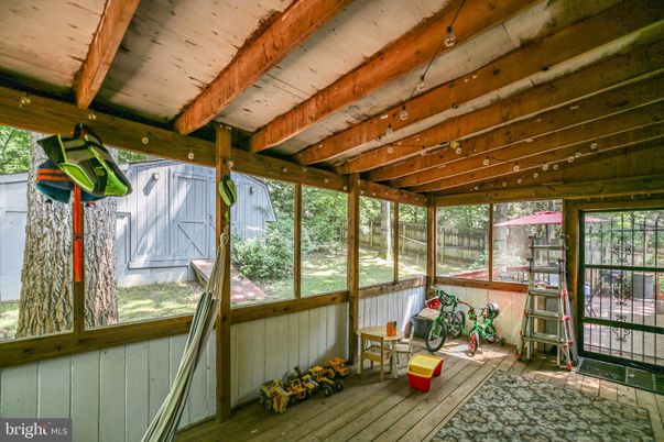 Interior, Sun Room, Wooden Beams