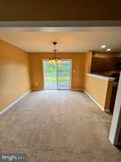 Chandelier, Empty room, Interior, Kitchen, Pendant Lights, Recessed Lighting