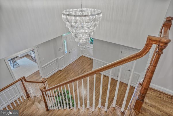 Chandelier, Interior, Wood Texture Flooring