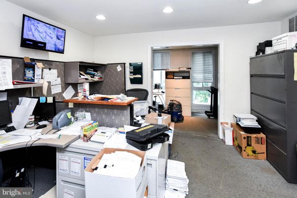 Home Office, Interior, Recessed Lighting