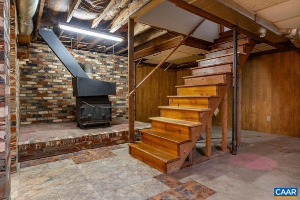 Fireplace, Interior, Wooden Walls