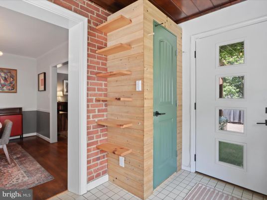 Interior, Stone Walls, Wood Texture Flooring, Wooden Walls