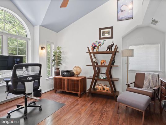 Home Office, Interior, Wood Texture Flooring