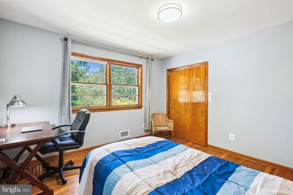 Bedroom, Home Office, Interior, Wood Texture Flooring