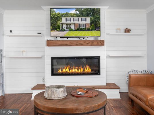 Fireplace, Interior, Wood Texture Flooring