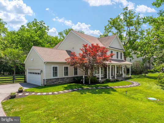 Attached, Backyard, Exterior, Facade, Farmhouse