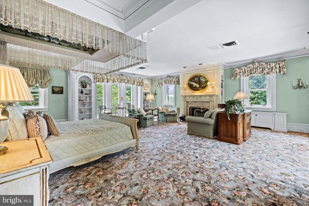 Bedroom, Fireplace, Interior, Living room, Recessed Lighting