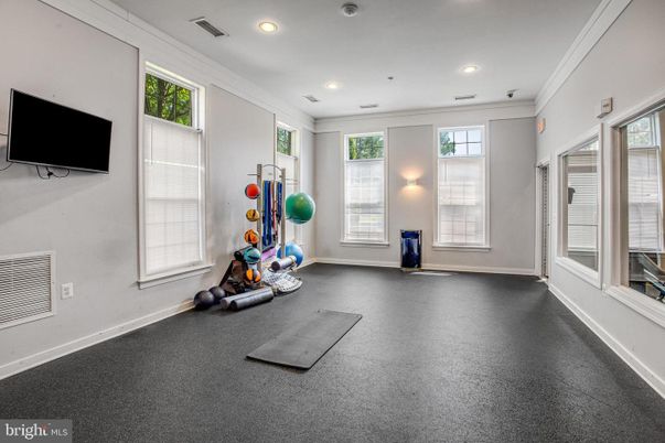 Fitness Equipment, Interior, Recessed Lighting