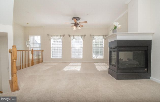 Empty room, Fireplace, Interior