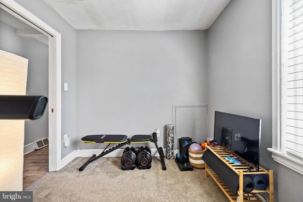 Fitness Equipment, Interior, Wood Texture Flooring