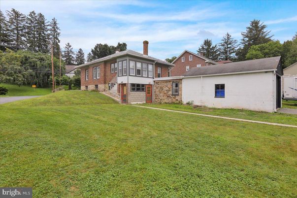 Backyard, Exterior, Facade, Brick Facade, Tudor Revival