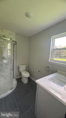 Bathroom, Glass Shower, Interior, Marble Walls, Recessed Lighting
