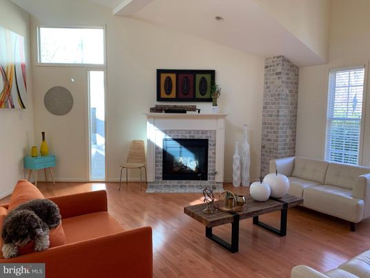 Fireplace, Interior, Living room, Stone Walls, Wood Texture Flooring