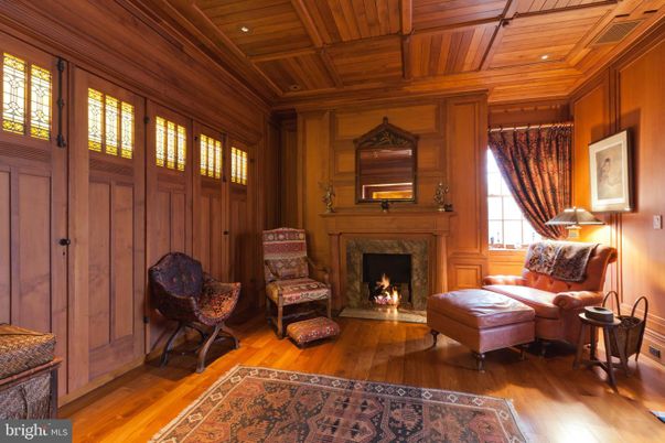 Fireplace, Interior, Recessed Lighting, Wooden Beams, Wooden Ceilings, Wood Texture Flooring, Wooden Walls