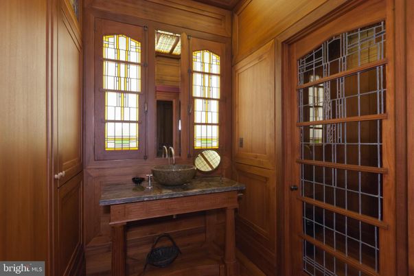 Bathroom, Interior, Wooden Walls