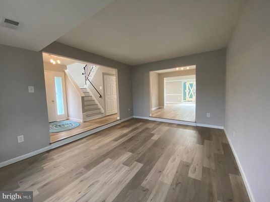 Empty room, Interior, Wood Texture Flooring