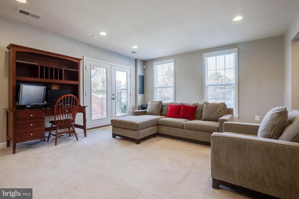 Home Office, Interior, Living room, Recessed Lighting