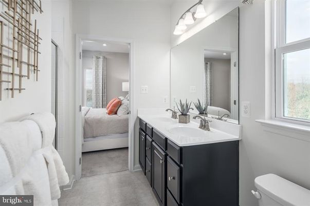 Bathroom, Bedroom, Dual Sink Vanities, Interior, Recessed Lighting