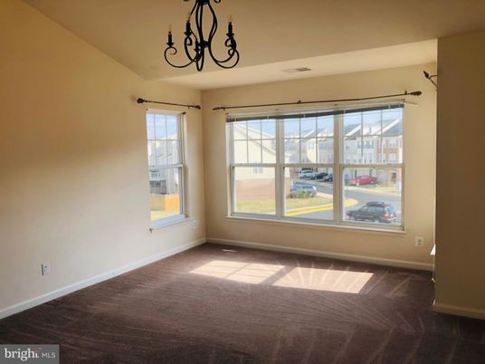 Chandelier, Empty room, Interior