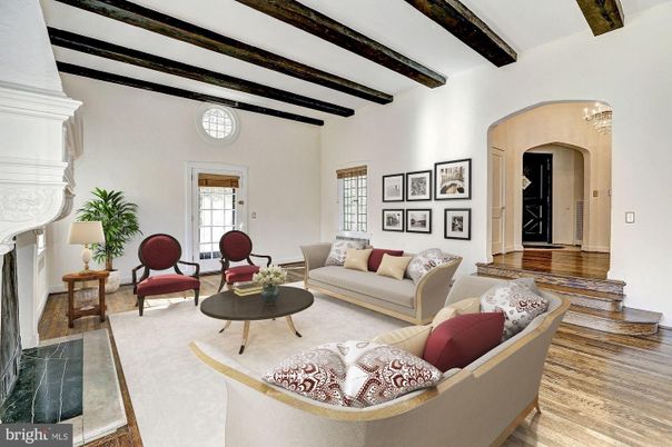 Interior, Living room, Wooden Beams, Wood Texture Flooring