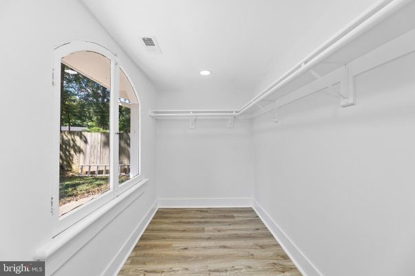 Interior, Recessed Lighting, Walk-in Closets, Wood Texture Flooring