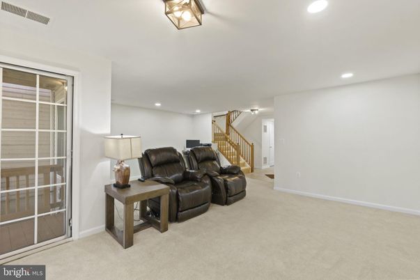 Home Theatre Room, Interior, Recessed Lighting