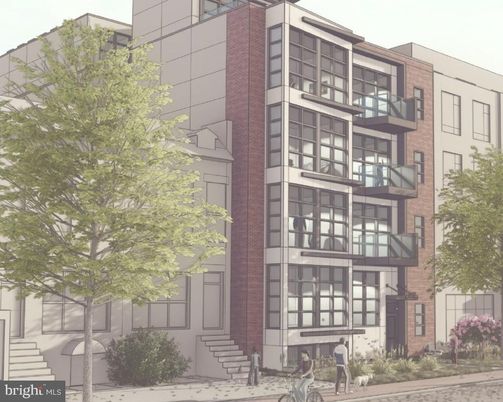 Exterior, Facade, Brick Facade, Condo Building