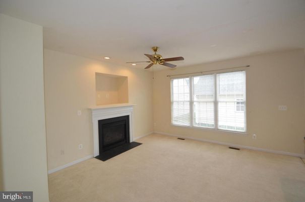 Empty room, Fireplace, Interior, Recessed Lighting