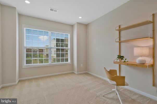 Home Office, Interior, Recessed Lighting