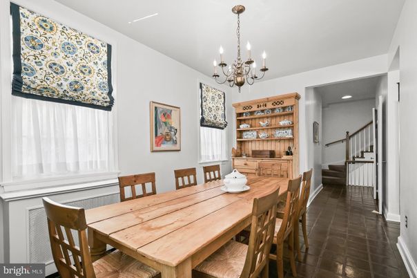 Chandelier, Dining room, Interior, Recessed Lighting